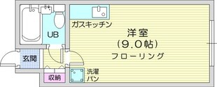 ジュネスコート22の物件間取画像